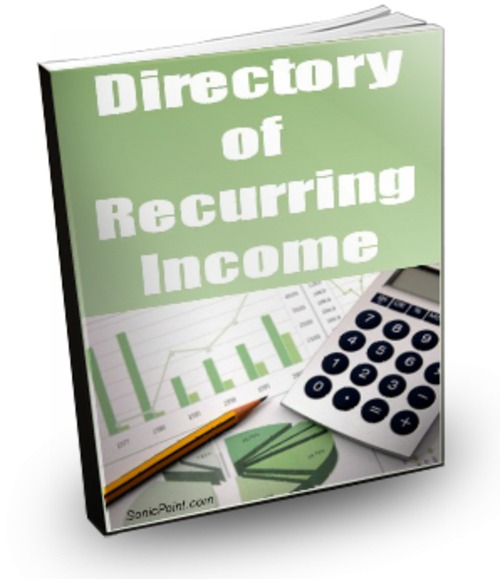 Product picture Directory of Recurring Income Pro